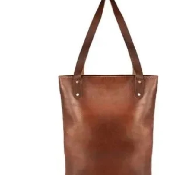 Leather Wine Tote - Picture 2 of 8